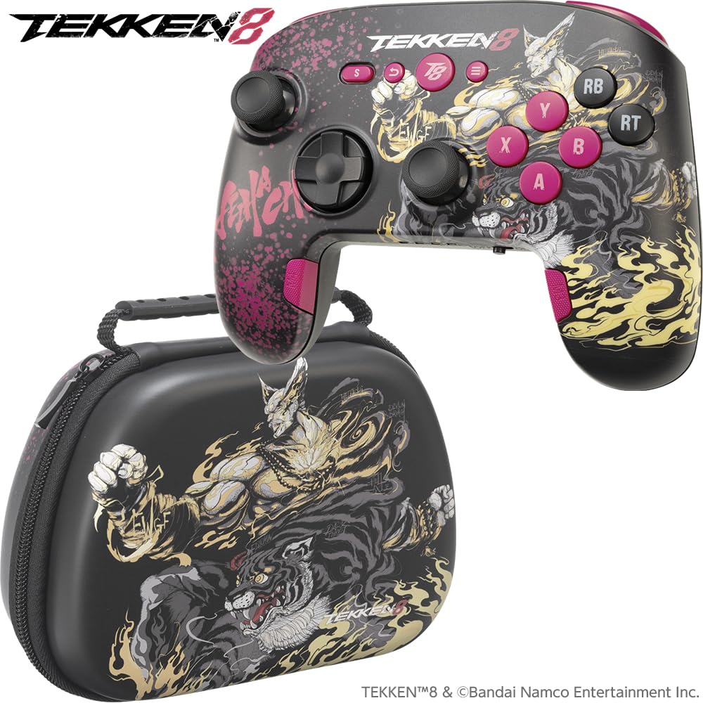 TEKKEN 8 ゲーミングコントローラーPRO-6セット (PC 用) HEIHACHI